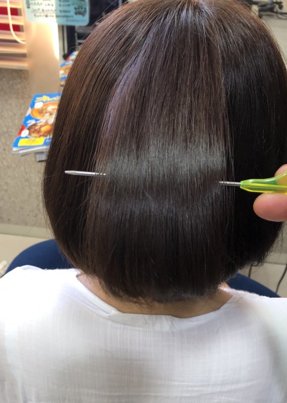 ホームカラーを繰り返されていたお客様