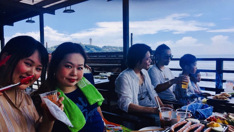 江ノ島BBQ