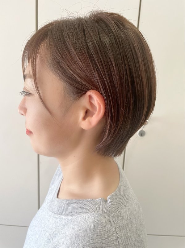 耳かけ秋カラー&ショート