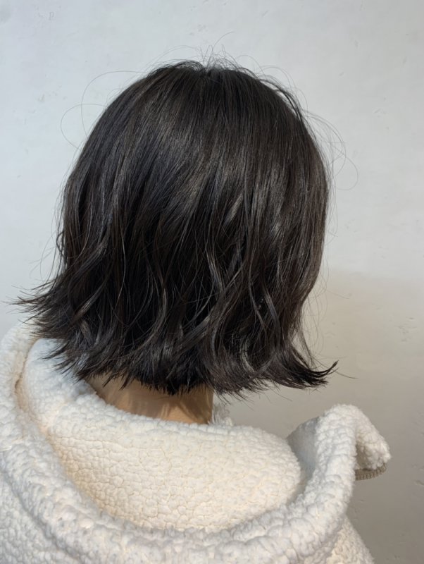 #切りっぱなしボブ