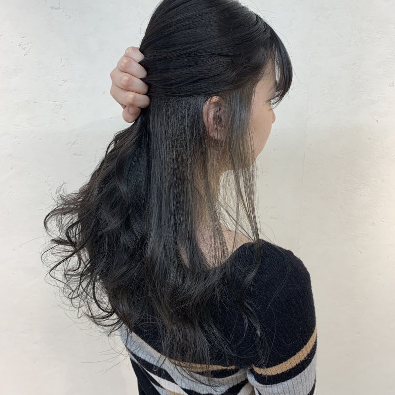 #人生初のカラーは思いっきり