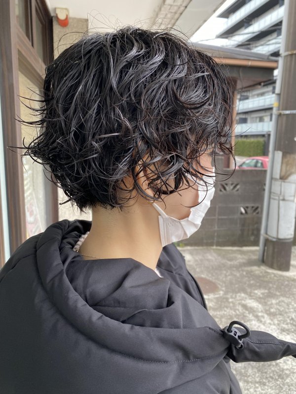 ショートパーマ