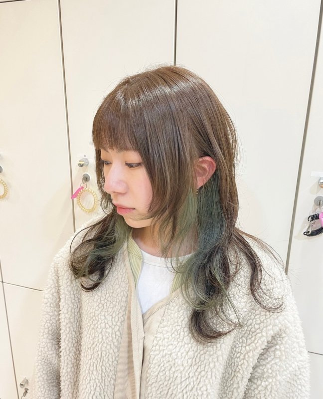 ロングウルフ×インナーグリーン