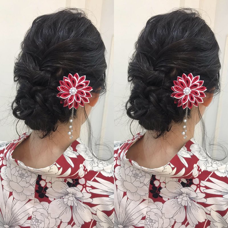 浴衣着付け&ヘアセット