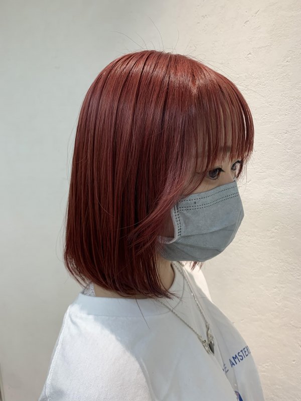 #濃いめチェリーピンク♪