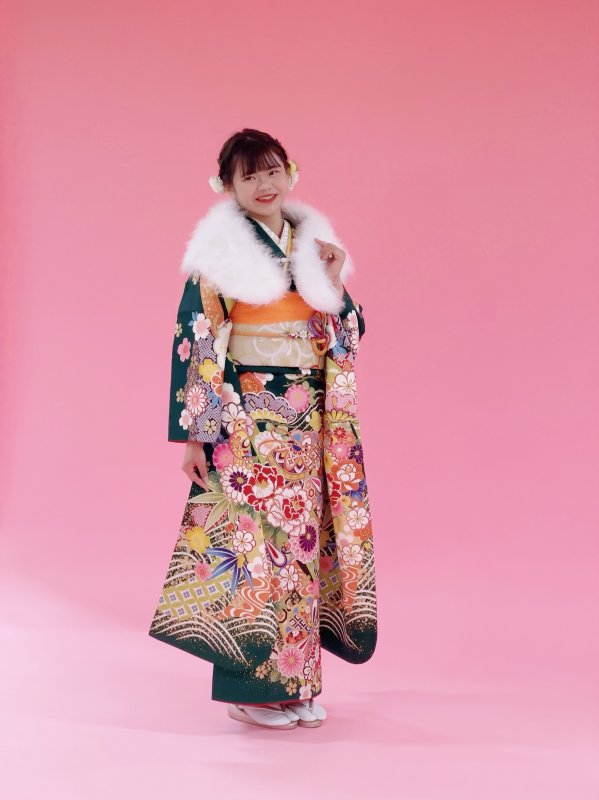 成人式前撮り撮影