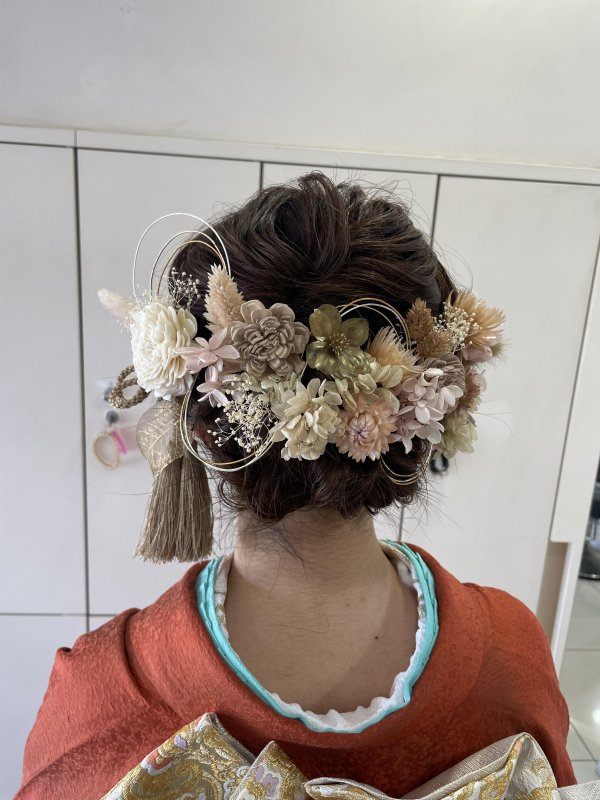 成人式ヘアセット