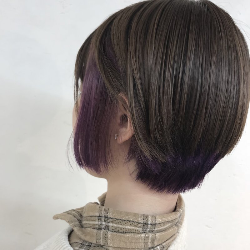#インナーカラーでおしゃれに