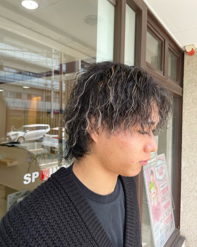 ツイストスパイラル×ホワイトハイライト