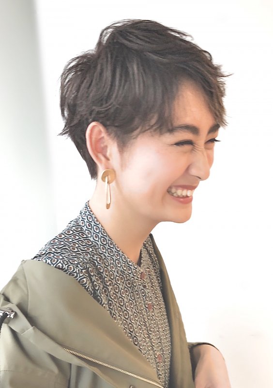 笑顔になるパーマスタイル