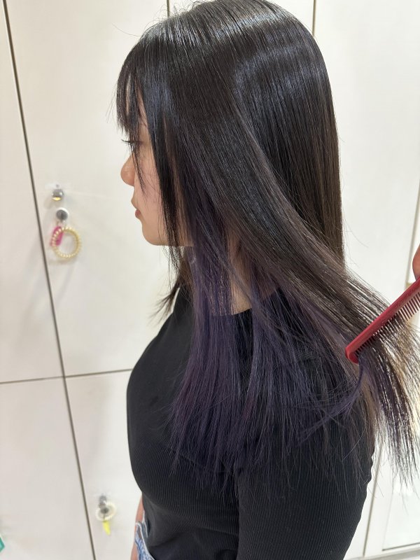 透明感バイオレット