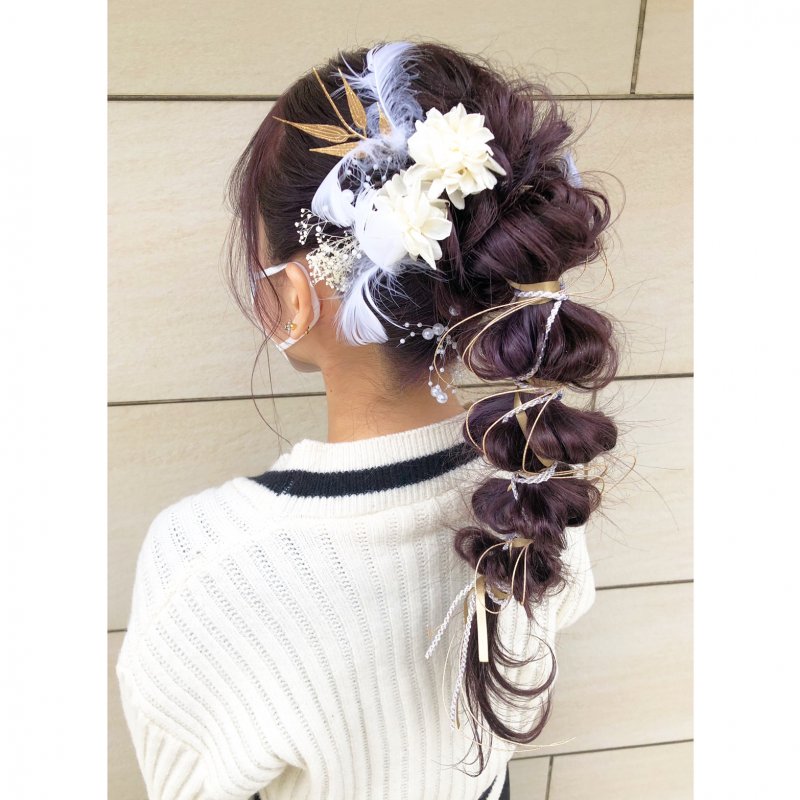 和服に合うヘアアレンジ