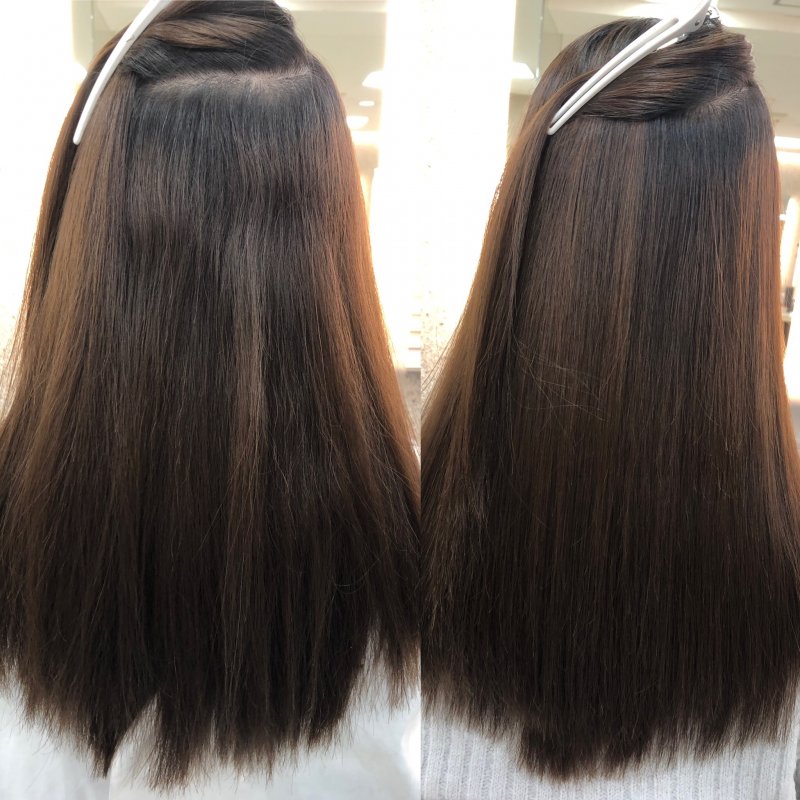 縮毛矯正before→after