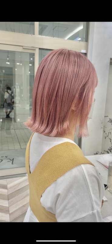 ハイトーンカラーのお客様も多いです☆