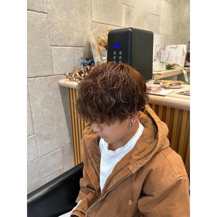 【波巻きパーマ】