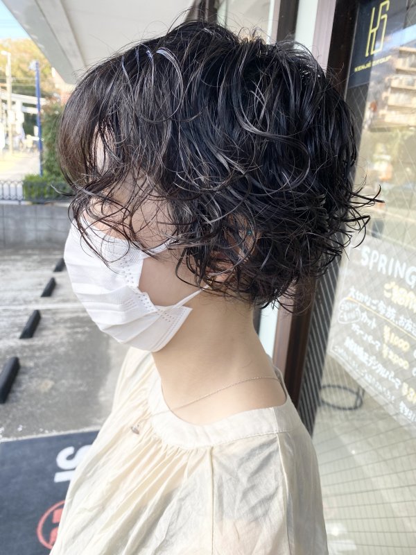 ショートパーマ