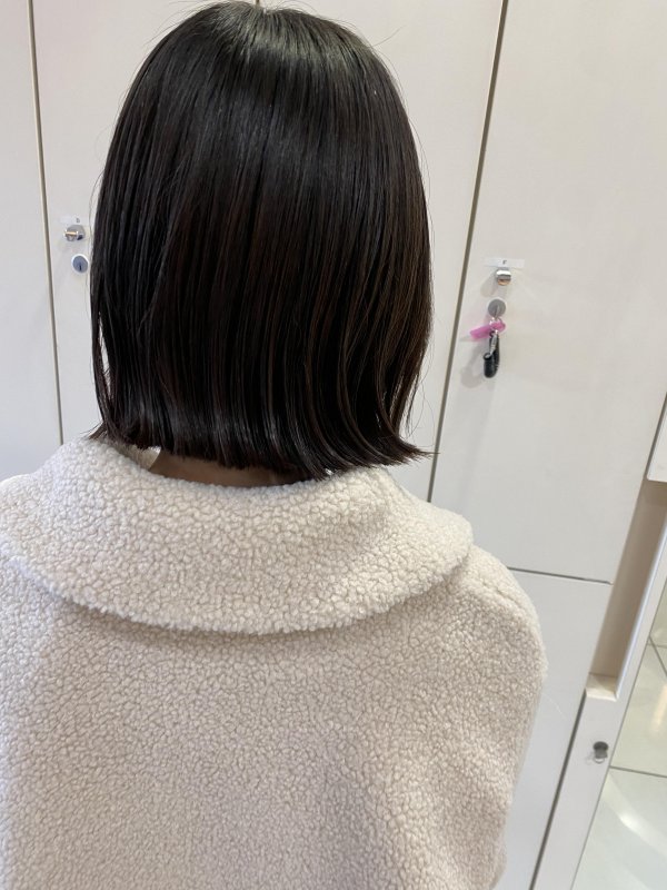 ぱっつんボブ