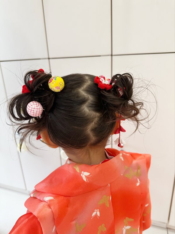 七五三可愛い3歳です