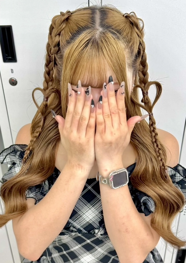 横浜駅近郊徒歩5分！推し活ヘアメイクで話題の「編みたらしハート」が大人気♡