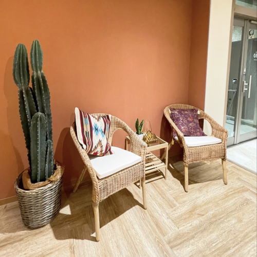 お洒落な内装🌵🧡