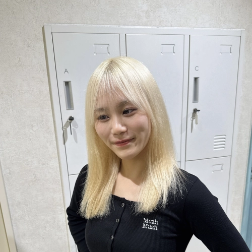 驚きの透明感】似合わせカット+ブリーチカラー+トリートメント　14300円