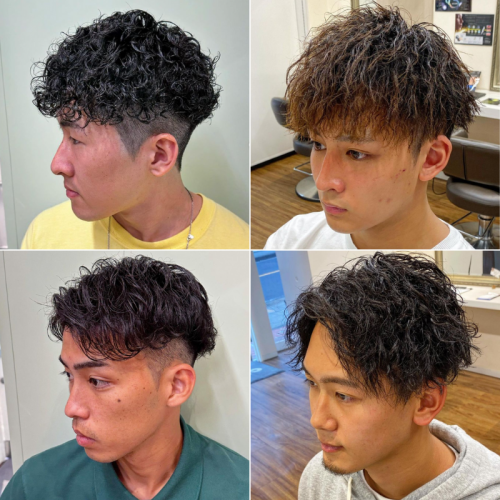 ✂今流行りのメンズパーマも✂