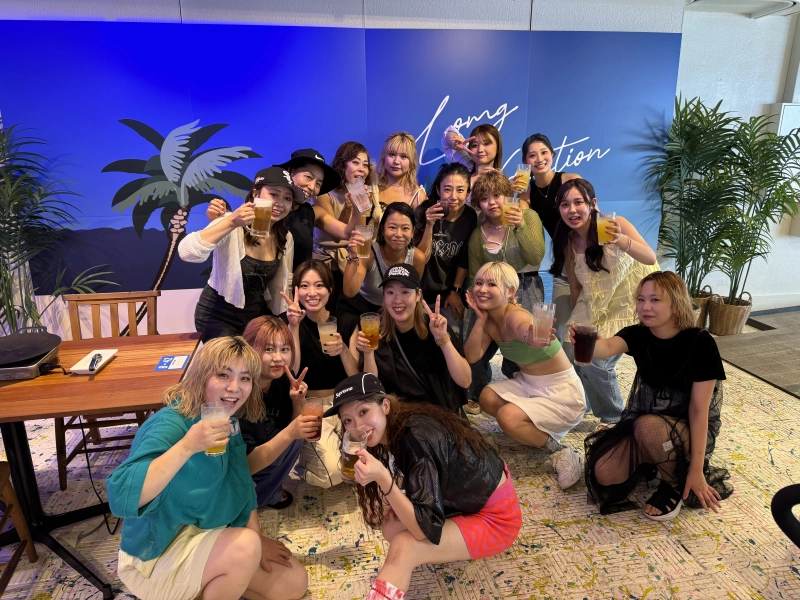 aatyと系列店vibesでBBQ！！