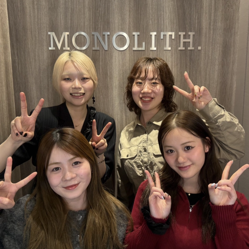 少人数サロンで皆で仲良く働いてます✊💐