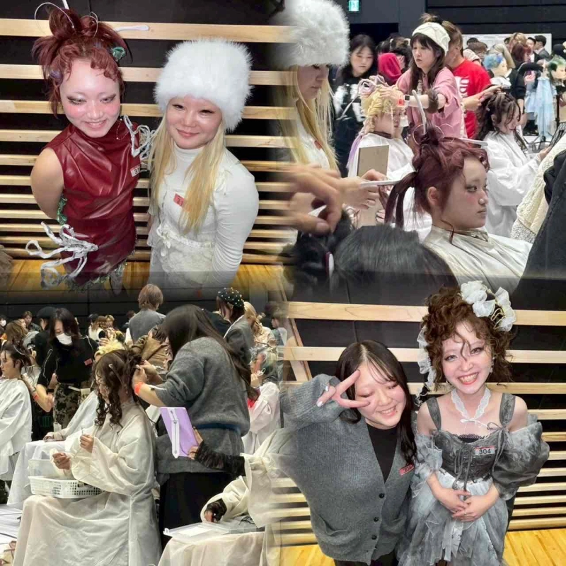 コンテストにも♡