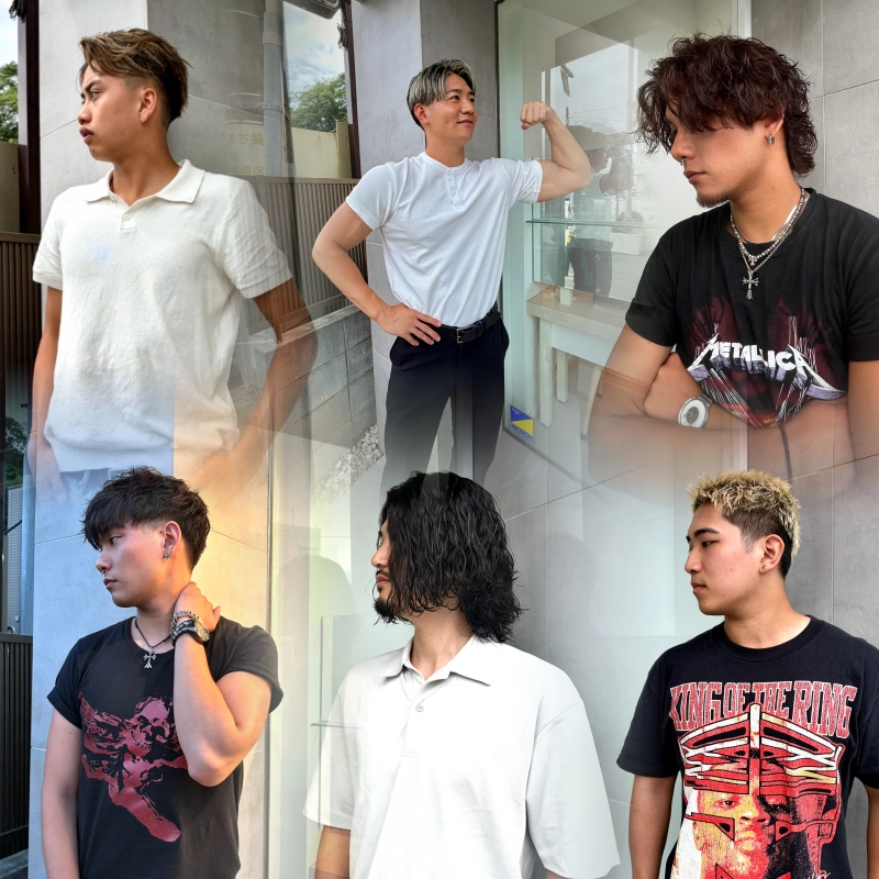 MEN’S hairを武器に。