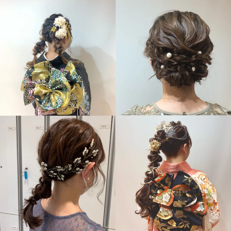 着付けやヘアアレンジ