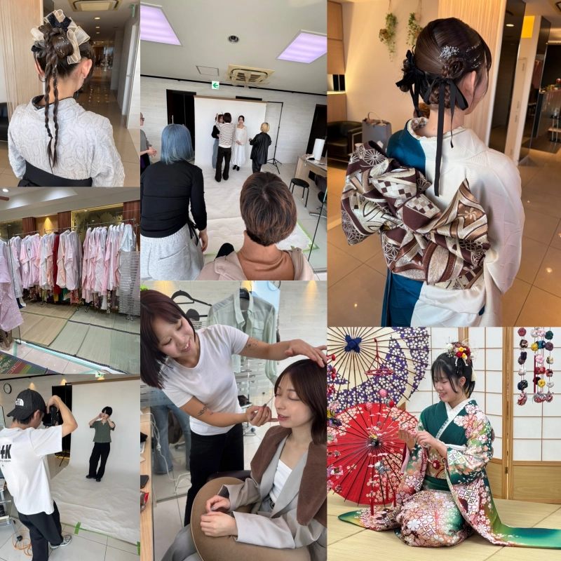 ✱着付け、ヘアアレンジ、撮影出来ます✱