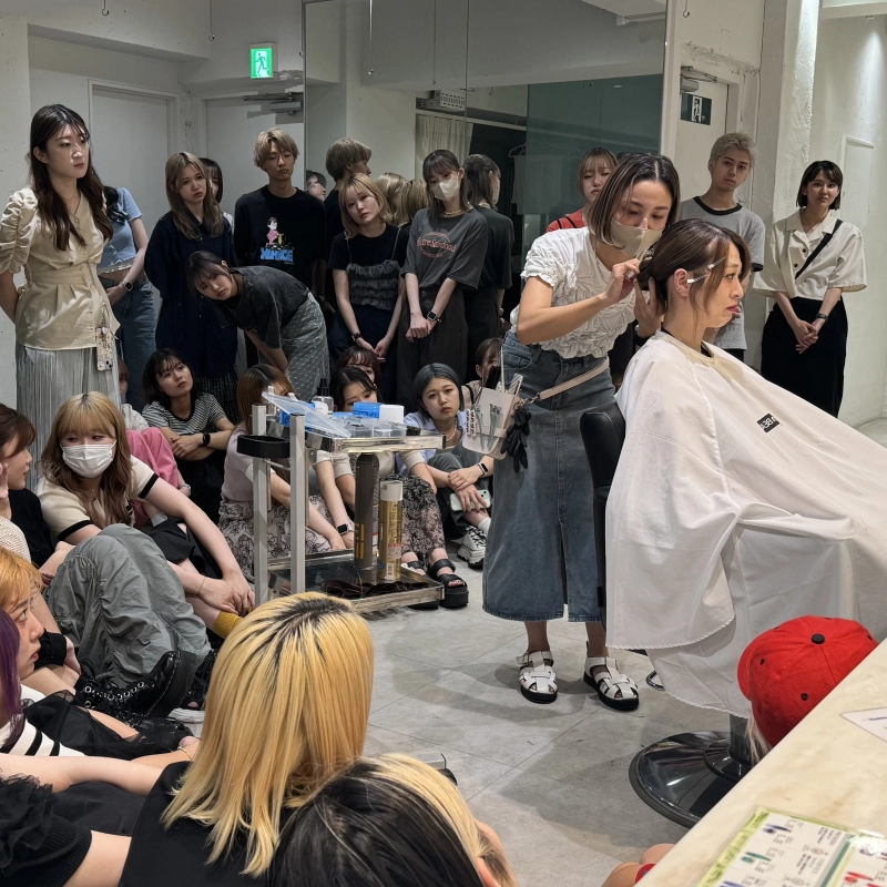 ヘアセット講師在籍