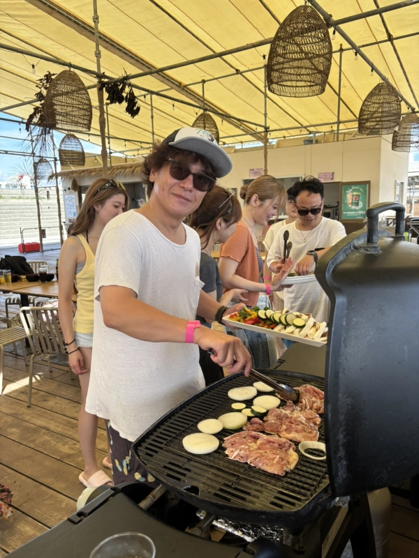 夏は法人全員でバーベキュー！