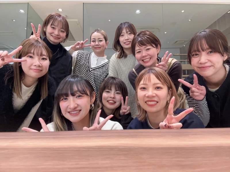 女性スタッフが多いサロン