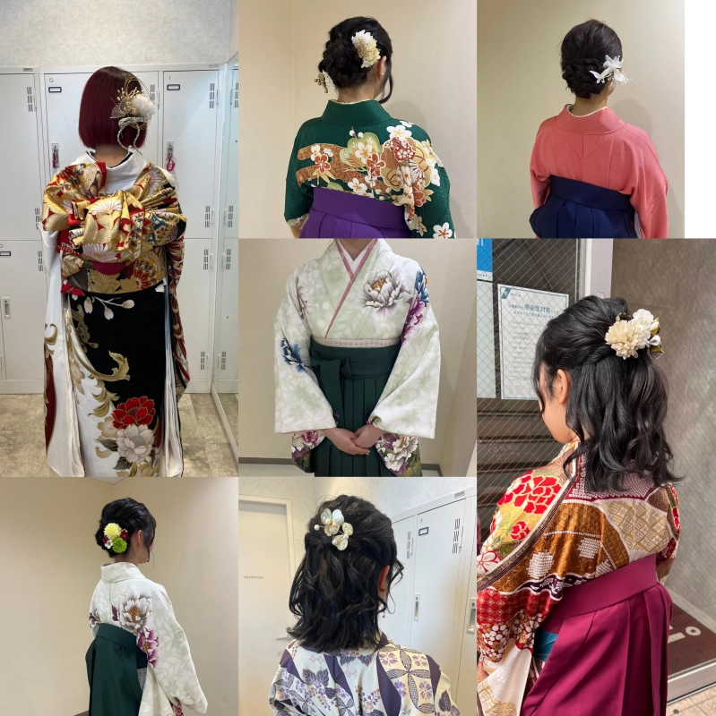👘成人式・卒業式　着付け&ヘアメイク💋