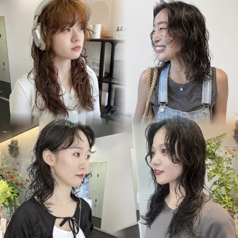 レイヤー×パーマでつくる抜け感ヘア🌀🐏