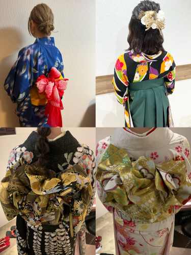 成人式 卒業式の着付け👘 