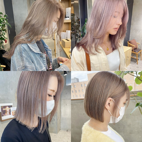 トレンドのスタイル、似合わせを日々勉強しています