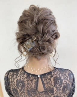 パーティーアレンジやヘアアレンジもsieにお任せください♫大切な日に☆