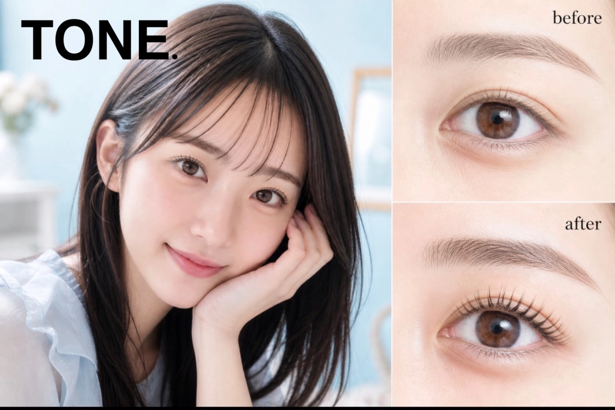 CREA併設トータルビューティーサロン【TONE.eyesalon】似合わせ技術で理想の目元に♪今っぽ垢抜け目元♪高技術×モチ◎