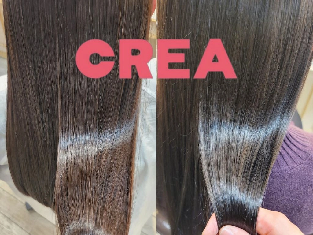 【CREA】今までにない驚きの手触り感を実現！髪質改善ストレート￥16500