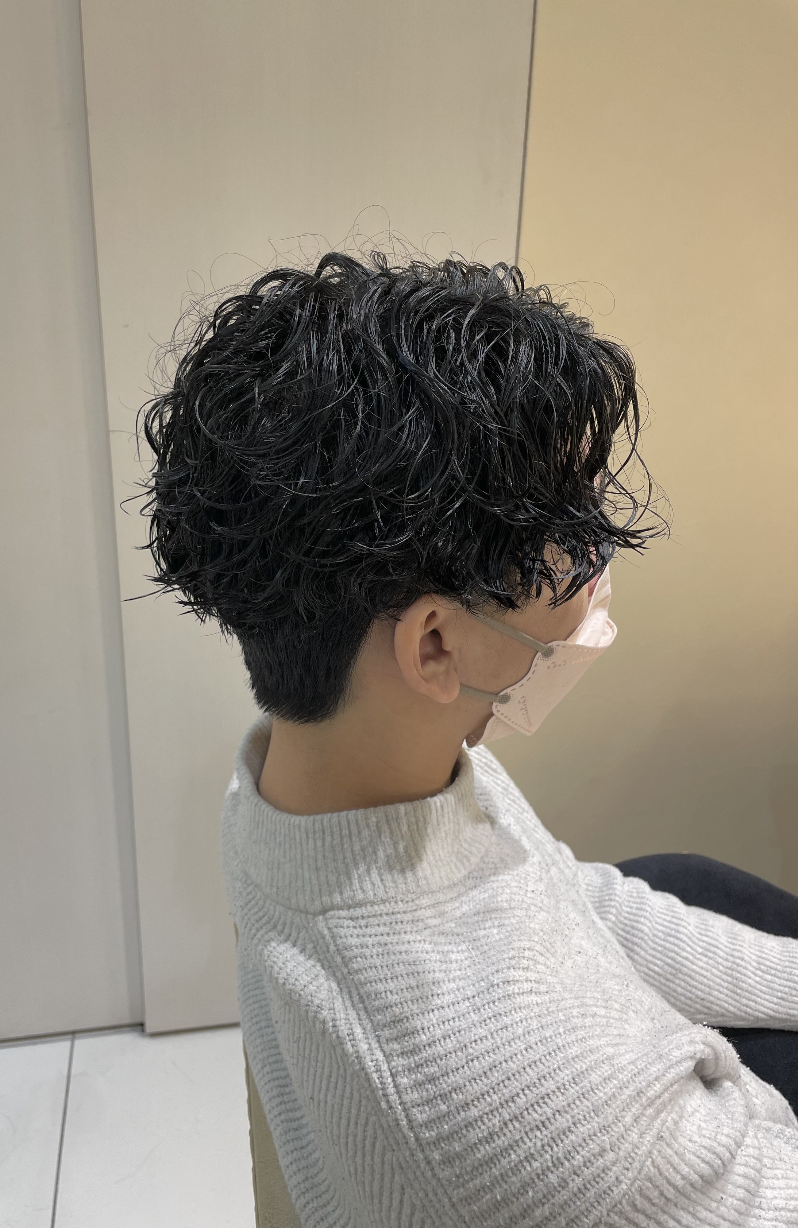大きめで立体感があるスパイラルパーマ緩くしっかりかけたい方におすすめです！