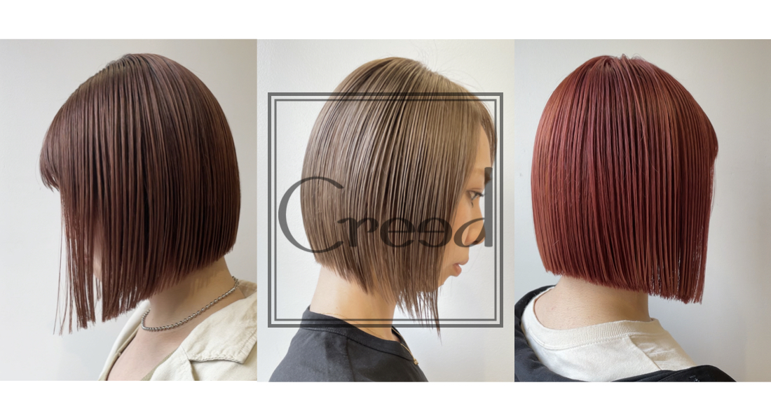 ヘアデザインの元は地肌と髪・・・。