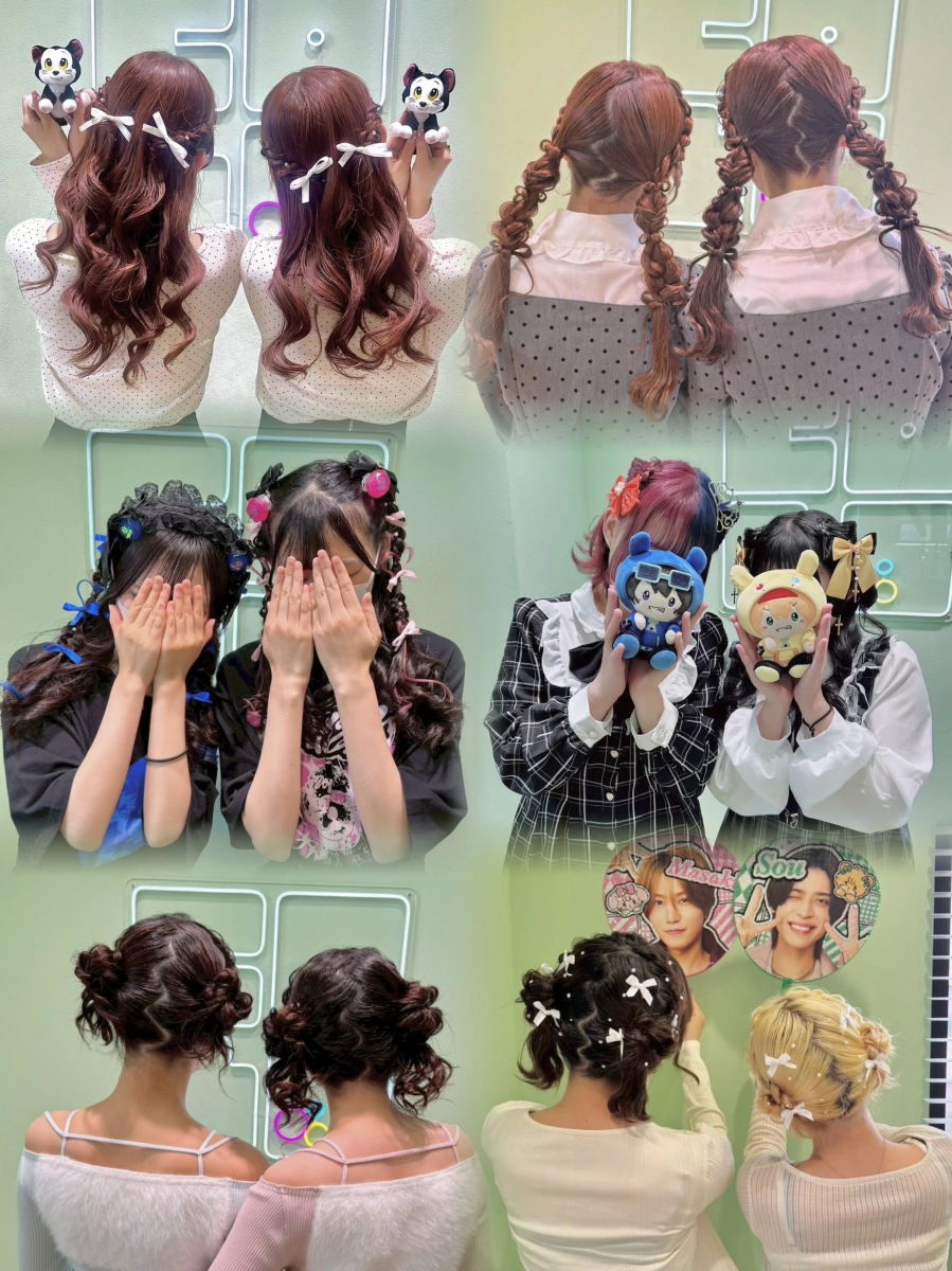 推し活ヘアアレンジが大人気！魁サロン☆　横浜駅近サロン/横浜駅近美容室/横浜ライブヘアセット/横浜イベントヘアメ/横浜推し活/横浜ヘアアレンジ/横浜お呼ばれヘア/横浜ヘアセット/横浜ヘアメ
