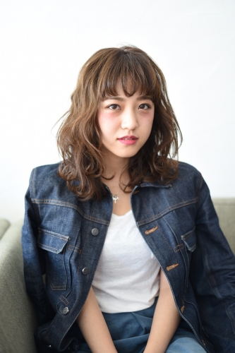 ゆるふわセミディ#グレージュ#セミウェット#ブルージュ#透け感