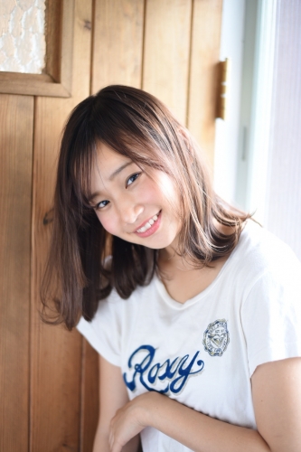 #マーメイドアッシュ#外ハネ#シースルーバング#うざバング