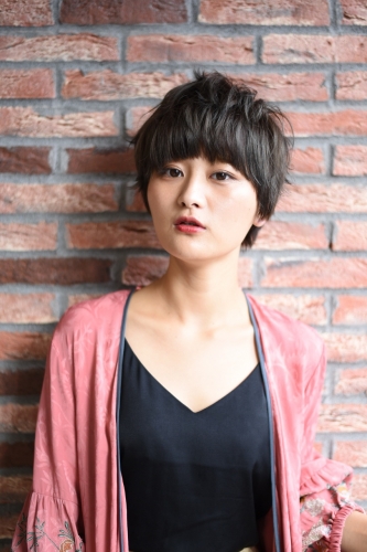 #マッシュショート#マットベージュ#大人ショート