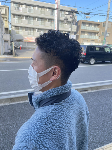 メンズパーマ