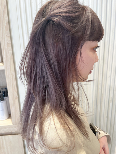 【Manae】透け感たっぷりラベンダー